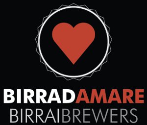 Birradamare - Logo su fondo NERO